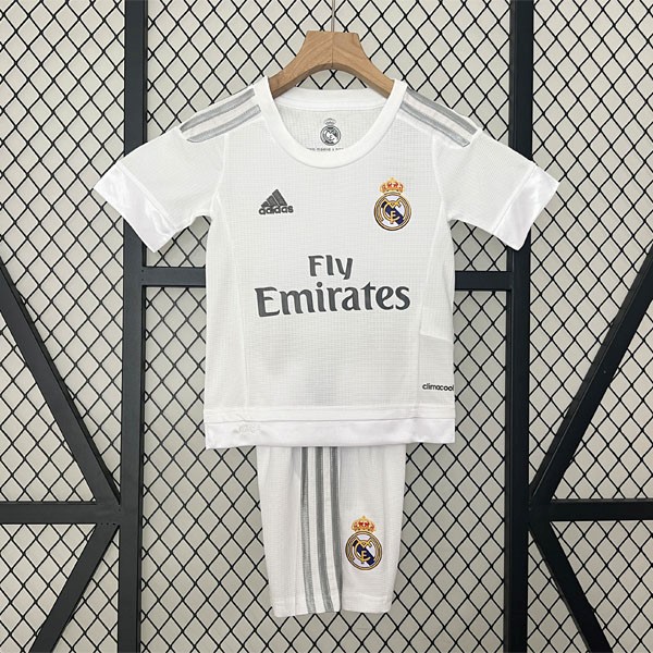 Camiseta Real Madrid 1st Retro Niño 2015 2016